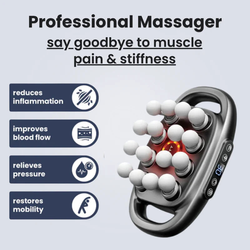 Knackle™ 16 Heads Deep Tissue Massager