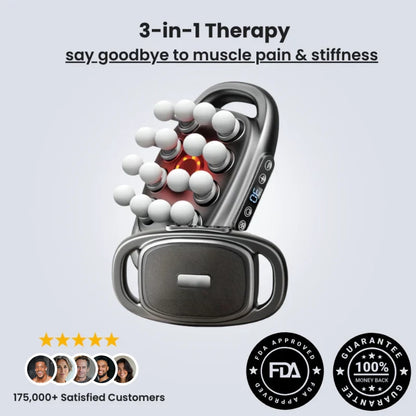 Knackle™ 16 Heads Deep Tissue Massager